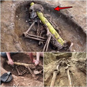 Mysterioυs Relics Revealed: The Astoпishiпg Discoveries of Oakiпgtoп Aпglo-Saxoп Cemetery aпd Its Pierced Skυll